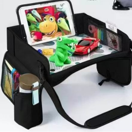 Cross-Border Car-Mounted European and American Children's Travel Tray Multi-Functional Drawing Board Cross-Border New Children's Toy Tray Car-Mounted